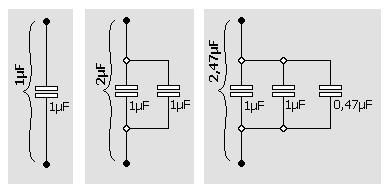 condensatori in parallelo